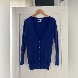 Peter Millar Women’s Royal Blue Autumn Blend Button Front Cardigan Size Small